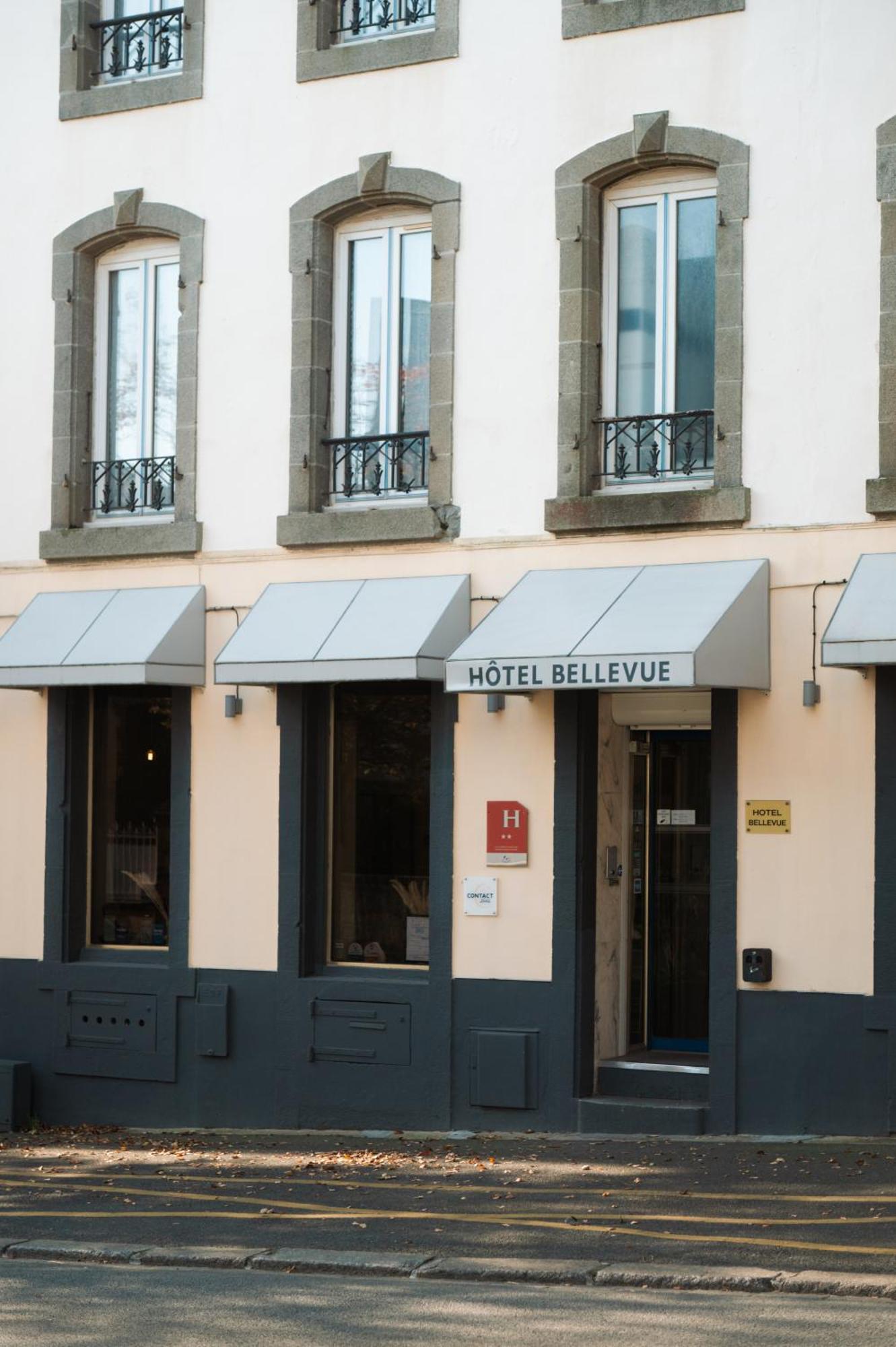 Hotel Bellevue Brest Bagian luar foto