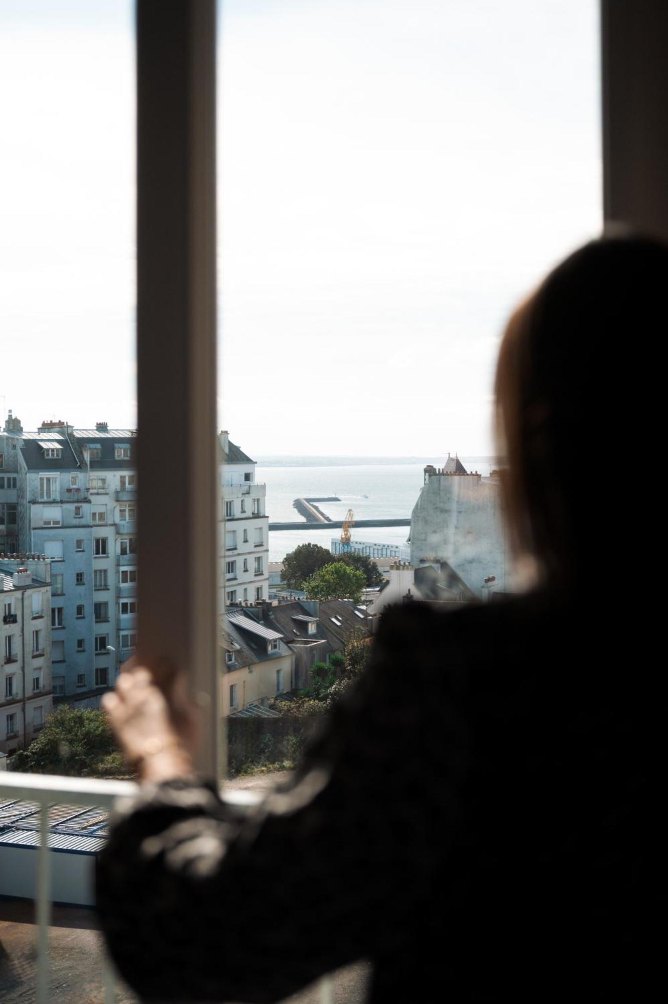 Hotel Bellevue Brest Bagian luar foto
